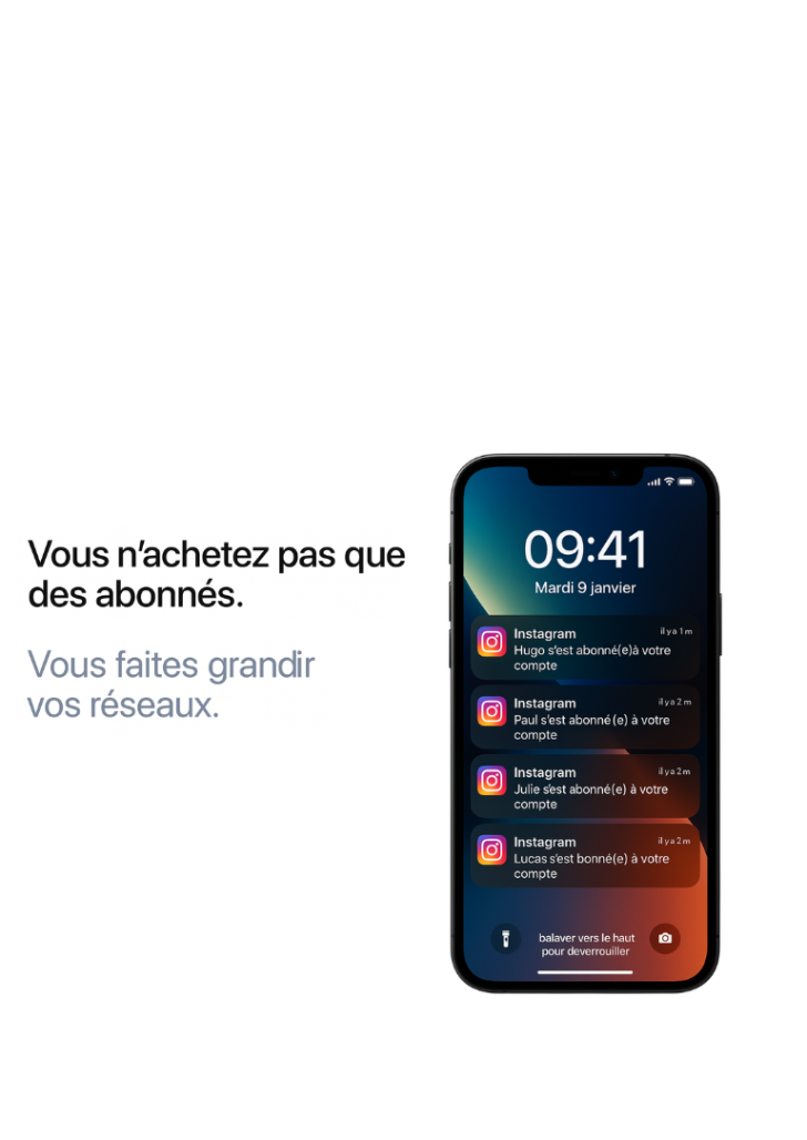 Abonnés insta