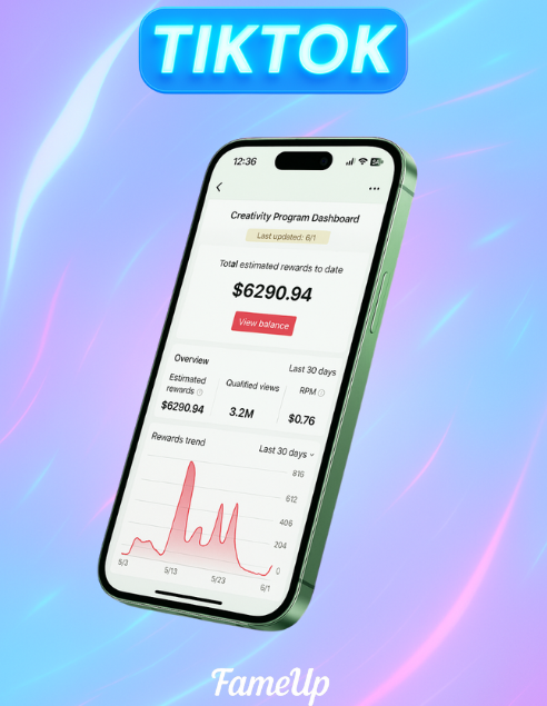 Vues tiktok